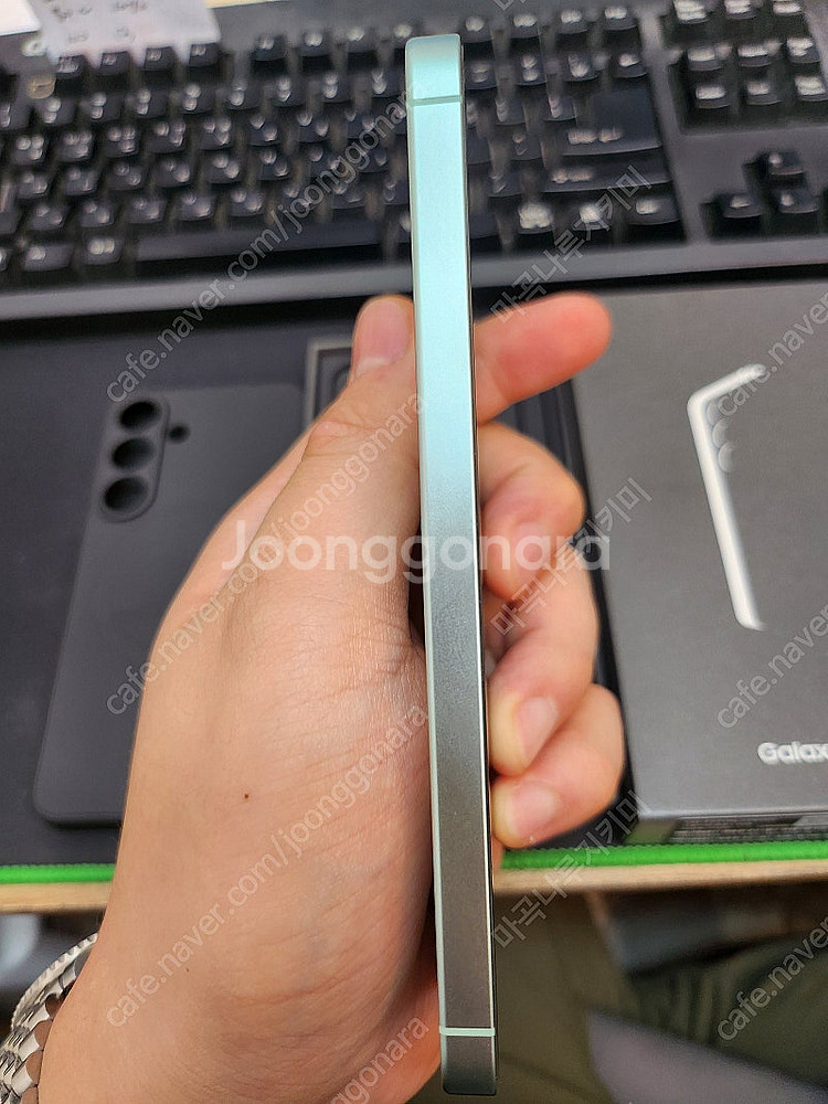 갤럭시S25 민트 256GB 자급제 실사용일주일 중고7...--4